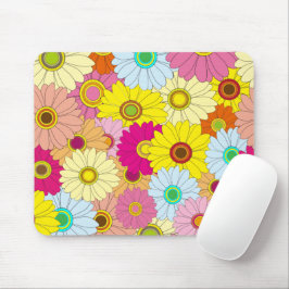 Blumenmuster Mousepad