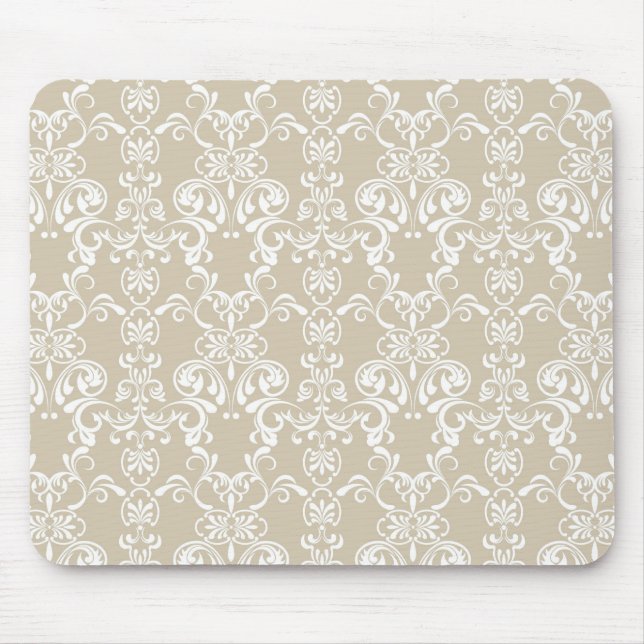 Blumenmuster Mousepad (Vorne)