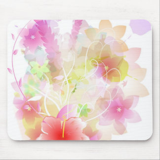 Blumenmuster Mousepad