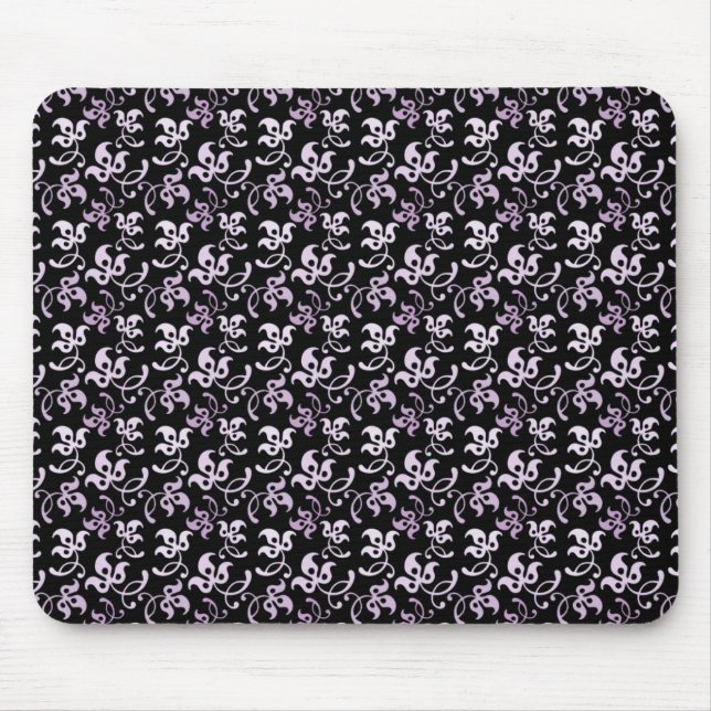 Blumenmuster Mousepad (Vorne)