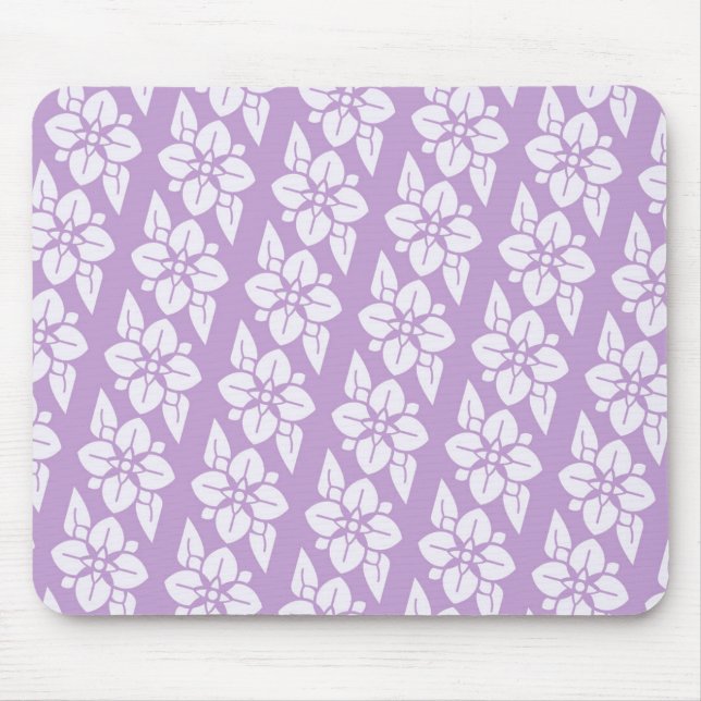 Blumenmuster Mousepad (Vorne)