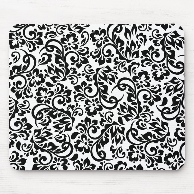 Blumenmuster Mousepad (Vorne)