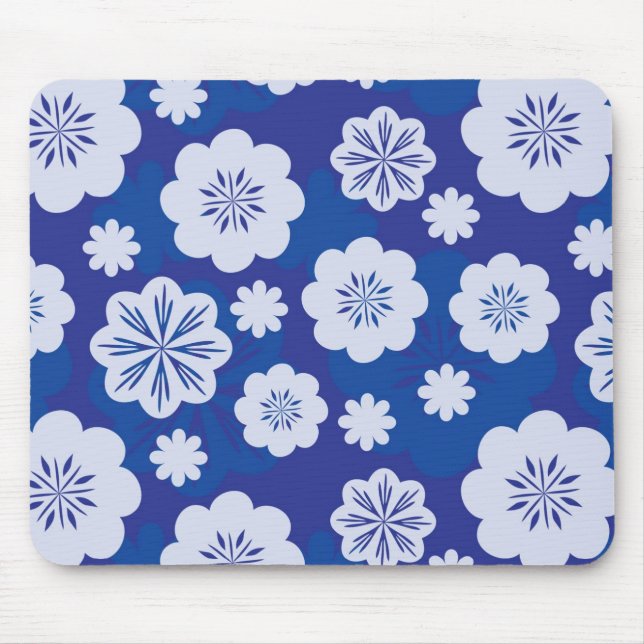 Blumenmuster Mousepad (Vorne)