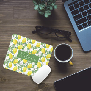 Blumenmuster-Mousepad in Aquarellfarbe Mousepad