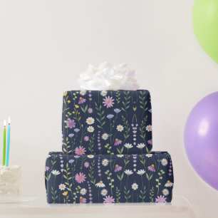 Blumenmuster-Muster-Fashion-Frühlingsblumen Geschenkpapier