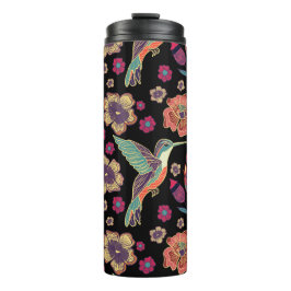 Blumenmuster | Naturlich Inspiriert Kunstwerk Thermosbecher