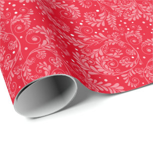 Blumenmuster (personalisierte Farbe), Faltpapier Geschenkpapier