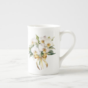 Blumenmuster prozellantasse