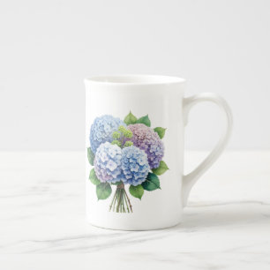 Blumenmuster prozellantasse