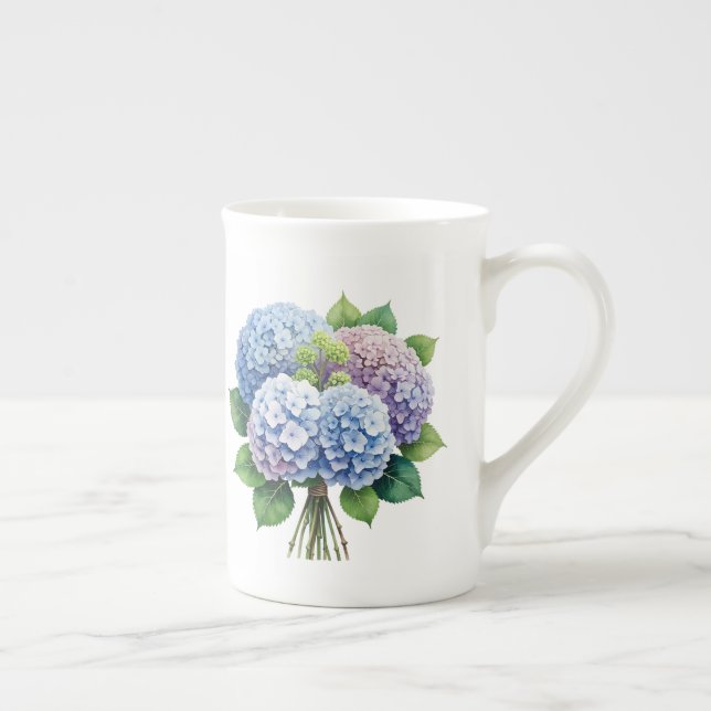 Blumenmuster  prozellantasse (Rechts)