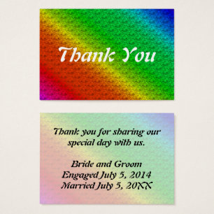 Blumenmuster Rainbow Herbsthochzeit