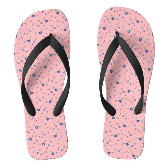 Blumenmuster | Schönheit der Flora Flip Flops (Fußbett)