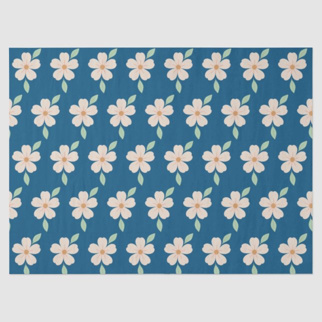 Blumenmuster  seidenpapier (Vorderseite)