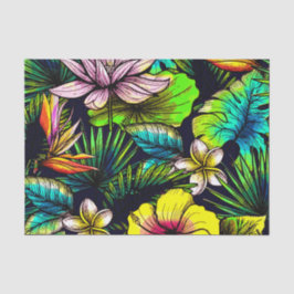 Blumenmuster Seidenpapier