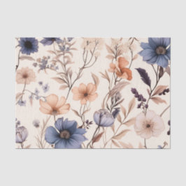 Blumenmuster Seidenpapier