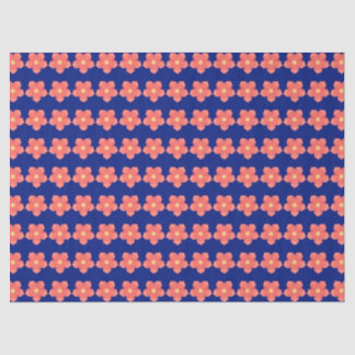 Blumenmuster seidenpapier