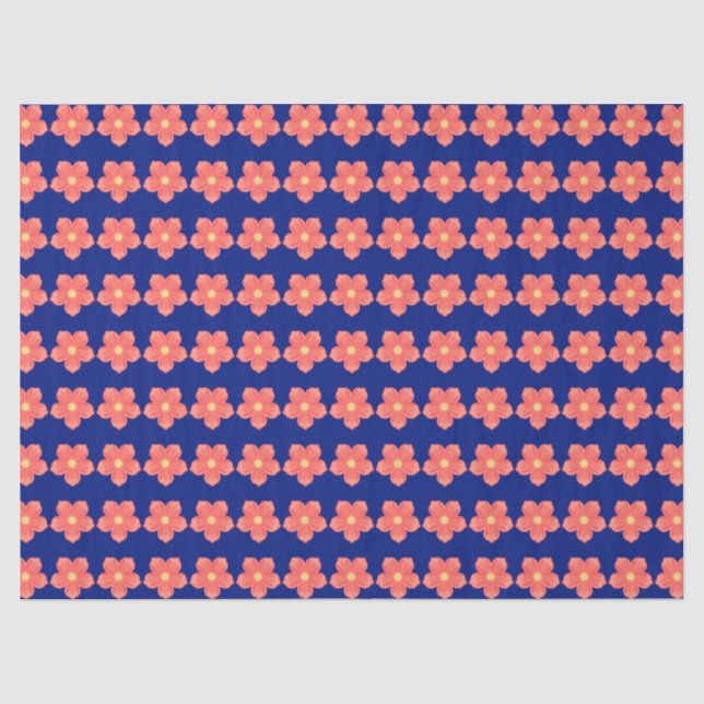 Blumenmuster  seidenpapier (Vorderseite)