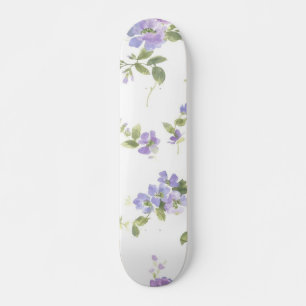 Blumenmuster Skateboard