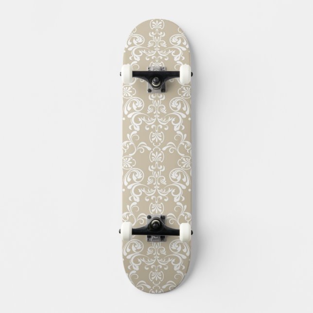 Blumenmuster Skateboard (Vorderseite)