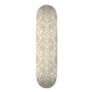 Blumenmuster Skateboard