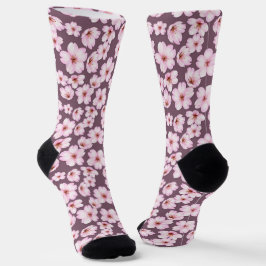 Blumenmuster Socken