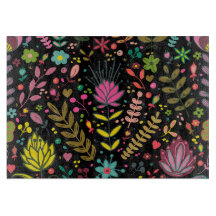 Blumenmuster - Stilvolle Blume-Tapete