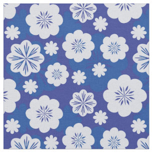 Blumenmuster Stoff