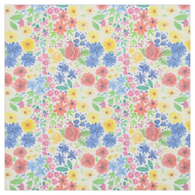 Blumenmuster Stoff (Muster)