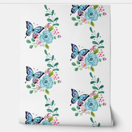 Blumenmuster Tapete