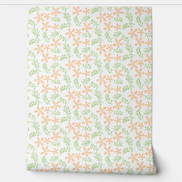 Blumenmuster Tapete