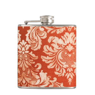 Blumenmuster Tapete vintage Hintergrund Flachmann