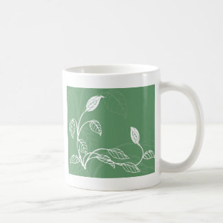 Blumenmuster Tasse