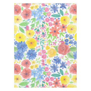 Blumenmuster Tischdecke