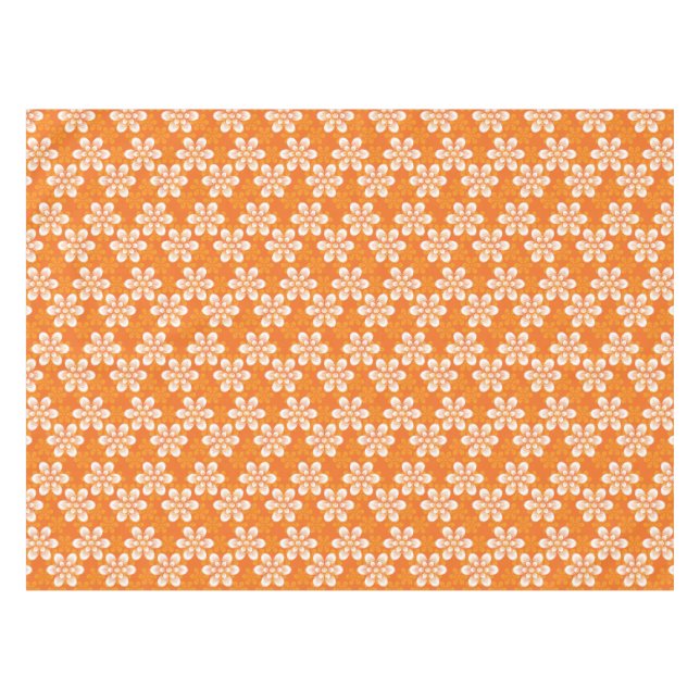 Blumenmuster Tischdecke (Vorderseite (Horizontal))