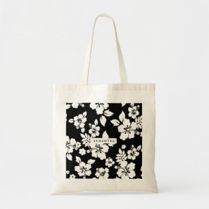 Blumenmuster Tragetasche