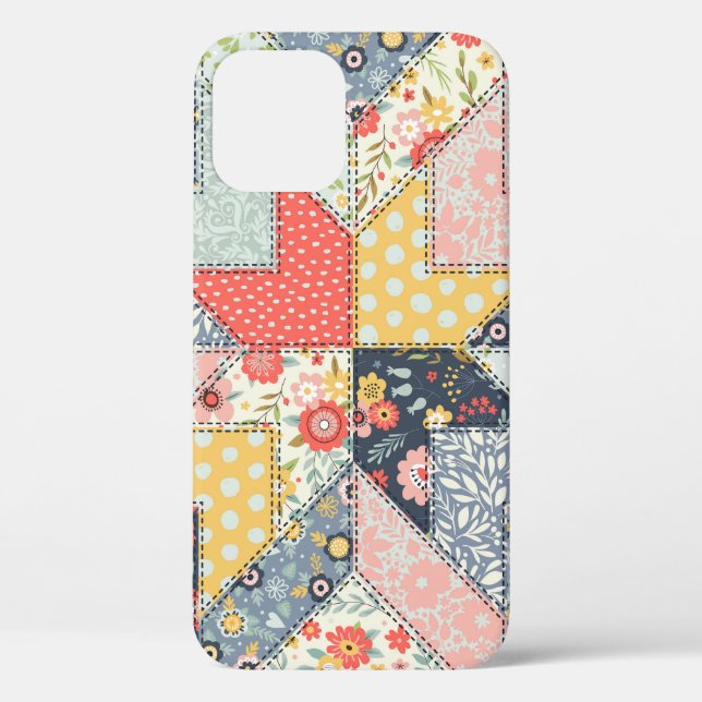 Blumenmuster: Vintage Ornamente Case-Mate iPhone Hülle (Rückseite)