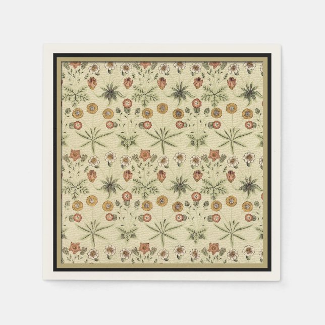 Blumenmuster von William Morris - Paper Napkins Serviette (Vorderseite)