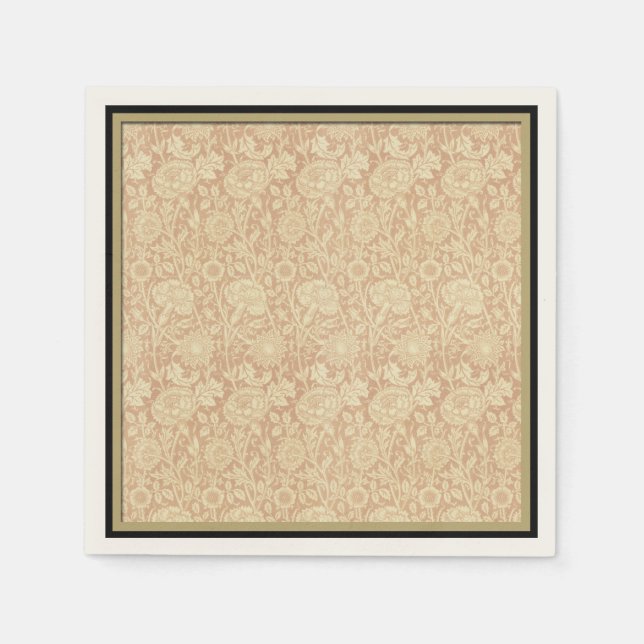 Blumenmuster von William Morris - Paper Napkins Serviette (Vorderseite)