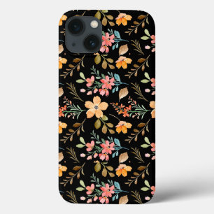 Blumenmuster - Wasserfarbenfeder der Mode Case-Mate iPhone Hülle