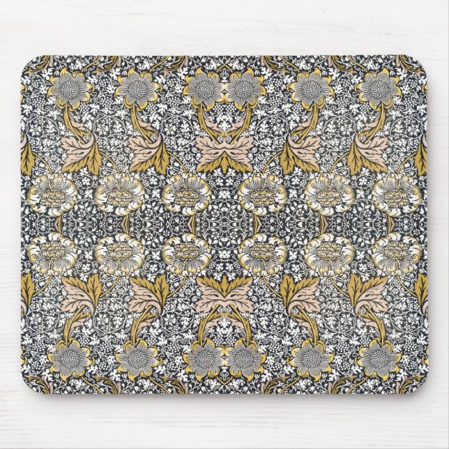 Blumenmuster - William Morris Mouse Pad Mousepad (Vorne)