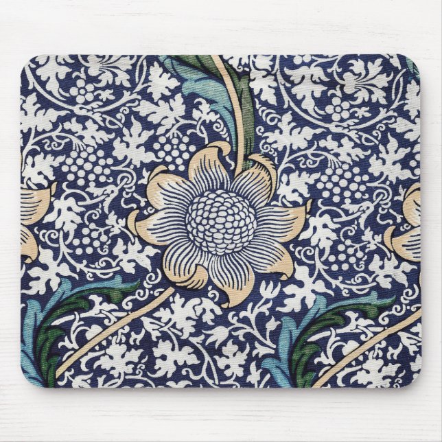 Blumenmuster - William Morris Mousepad (Vorne)