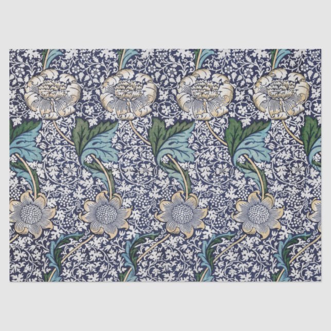 Blumenmuster - William Morris Seidenpapier (Vorderseite)