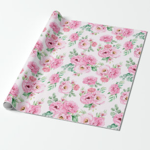 Blumenmuster-Wrap-Papier Geschenkpapier