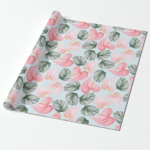 Blumenmuster-Wrapper Geschenkpapier