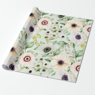 Blumenmuster-Wrapper Geschenkpapier