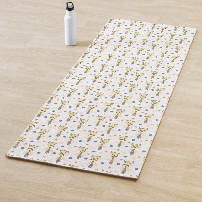 Blumenmuster Yogamatte (Beispiel)