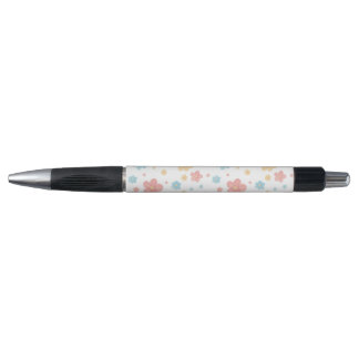 Blumenmusterstift (weiße Basis) Kugelschreiber