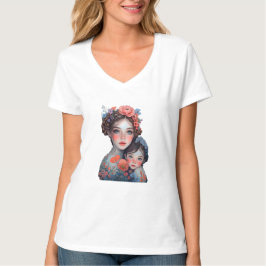 Blumenmutter T-Shirt