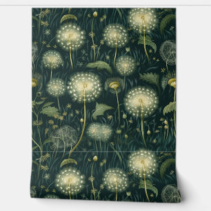Blumenmystic Dandelion Forest Botanical Folies Tapete