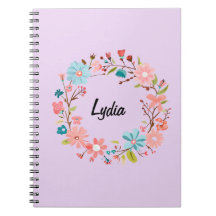 Blumennamenheber - Personalisiert Journal